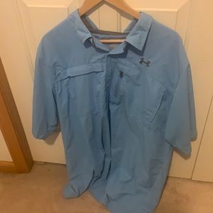 Men’s Under Armour Button Down Shirt. XXL.